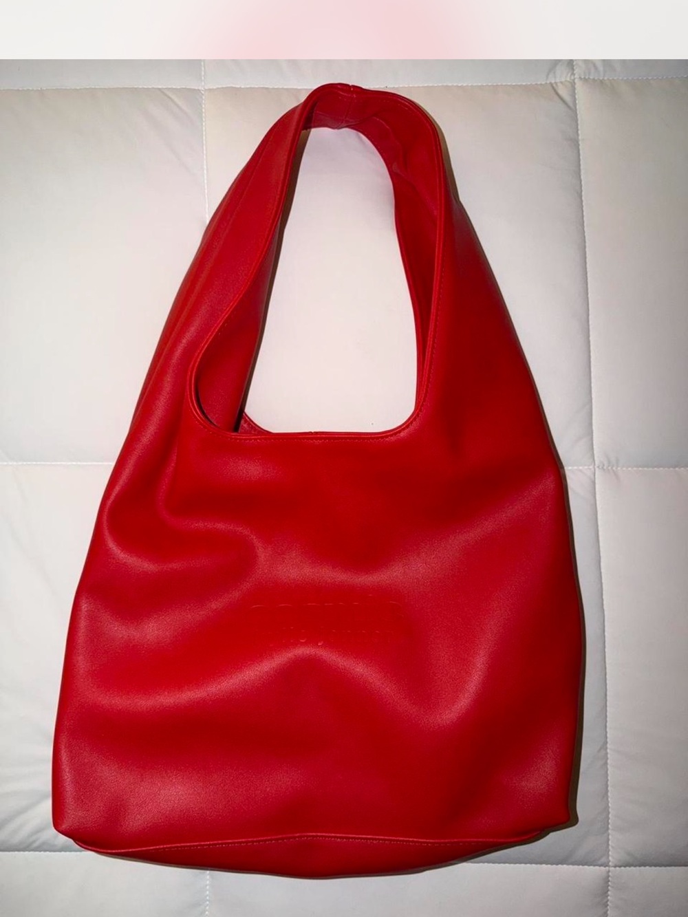 Chic Red Shoulder Hobo Bag for Women